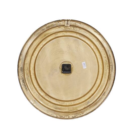 24" Aluminum Coastal Wall Clock